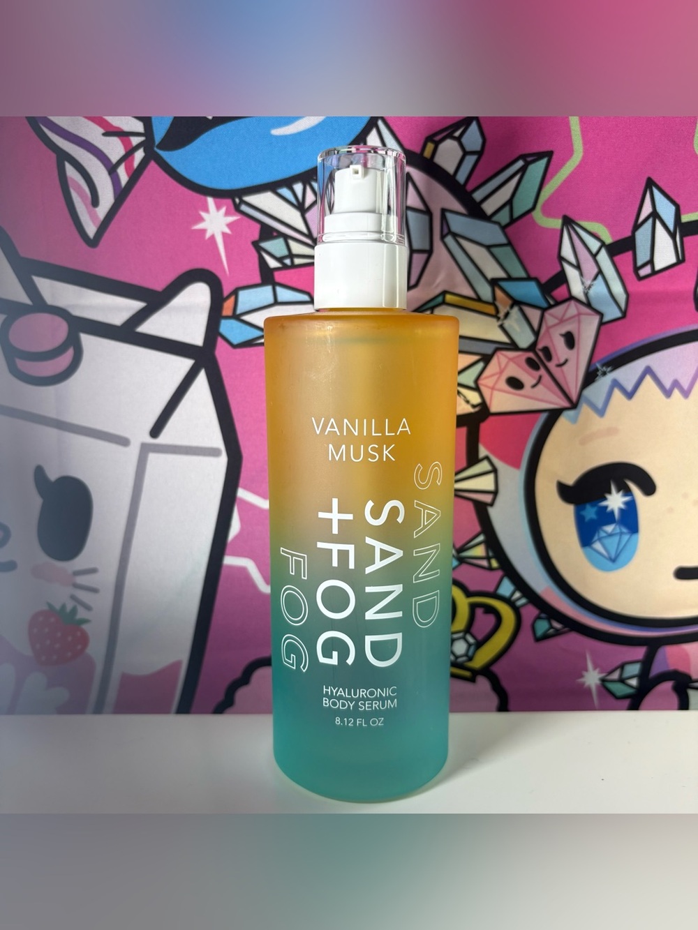 Sand + Fog "Vanilla Musk" Hyaluronic Body Serum 8.12fl oz